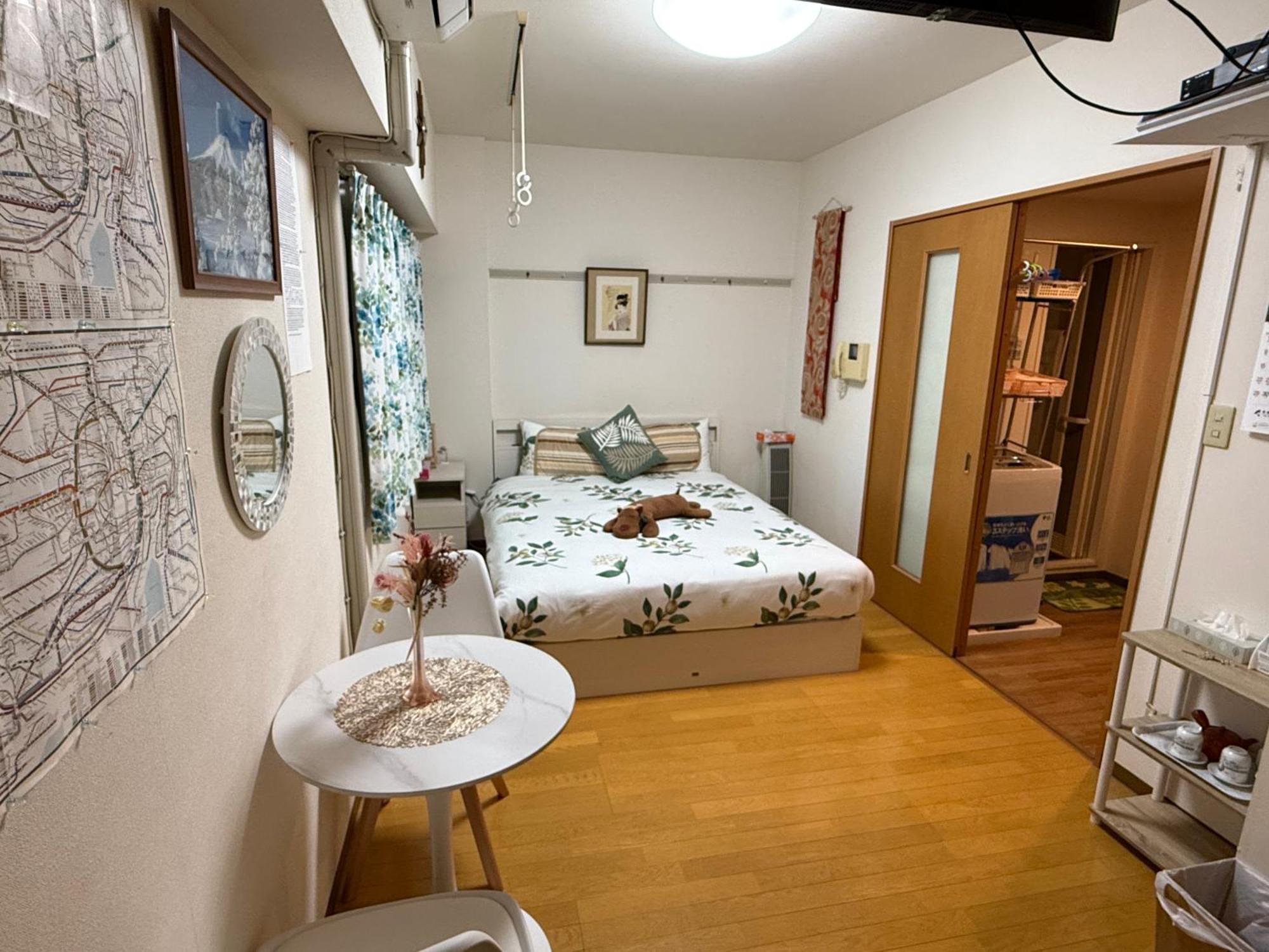 都心の家30 Square Meter King Size Bed With Stepping Rice Tokyo Eksteriør billede