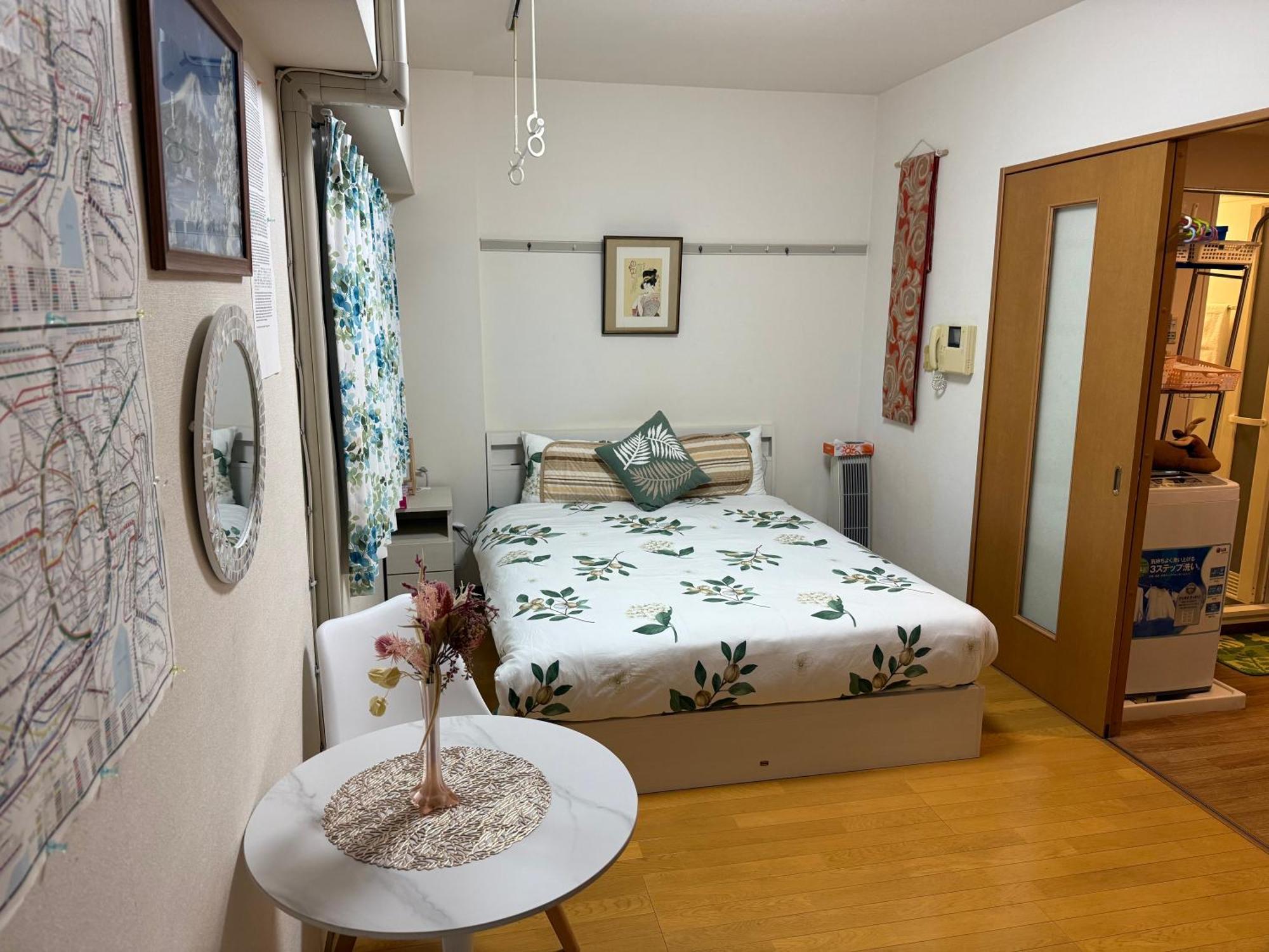 都心の家30 Square Meter King Size Bed With Stepping Rice Tokyo Eksteriør billede